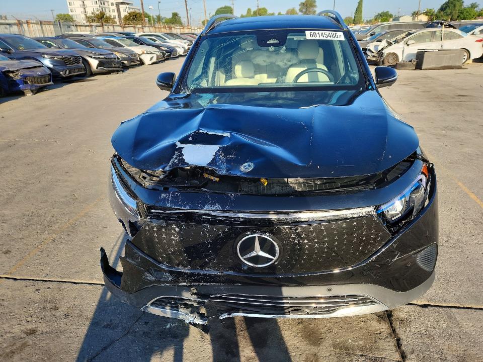 2025 Mercedes-benz Eqb VIN W1N9M0CBXSN139849 COPART salvage auction — PARTIAL REPAIR, Ca - Salvage Certificate, sold $9,800 on 2026-07-27 (photo 5)