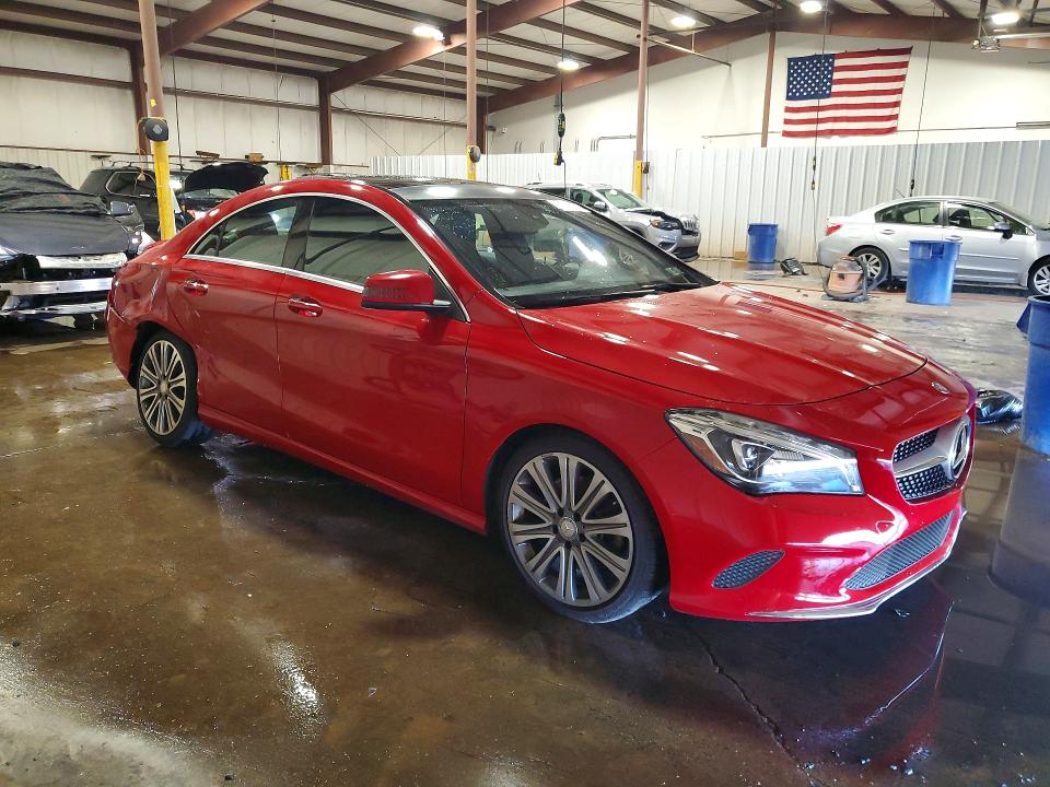 2018 Mercedes-benz Cla-klasse VIN WDDSJ4GB6JN517625 COPART salvage auction — REAR END, Pa - Certificate Of Salvage, sold $4,250 on 2026-08-04 (photo 4)