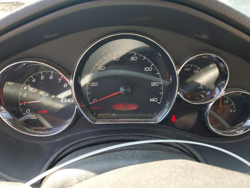 2009 Pontiac G6 VIN 1G2ZG57B394219973 COPART salvage auction — SIDE, Pa - Certificate Of Salvage, sold $425 on 2026-07-31 (photo 9)