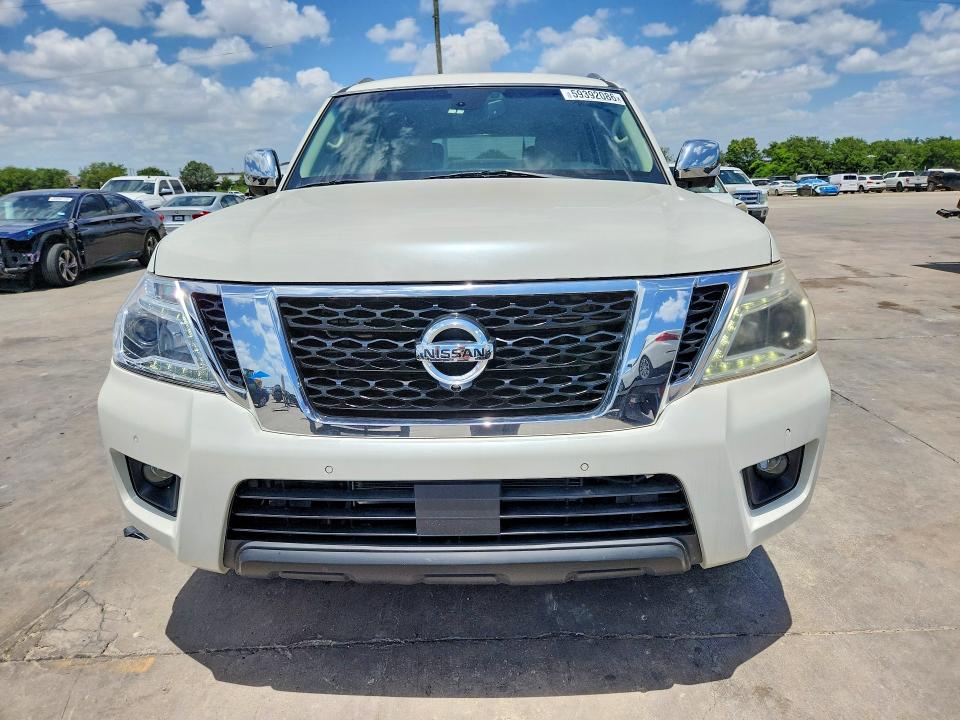 2017 Nissan Armada VIN JN8AY2NF6H9300322 COPART salvage auction — NORMAL WEAR, Ok - Certificate Of Title (P), sold $4,050 on 2026-07-20 (photo 5)
