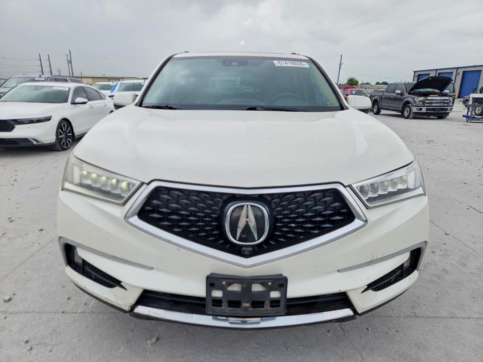 2017 Acura Mdx VIN 5FRYD4H84HB012852 COPART salvage auction — HAIL, Tx - Certificate Of Title, sold $10,900 on 2026-08-25 (photo 5)