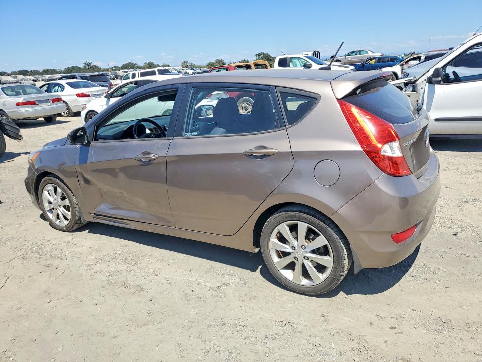 2012 Hyundai Accent VIN KMHCU5AE1CU017665 COPART salvage auction — SIDE, Ca - Salvage Certificate, sold $850 on 2026-07-23 (photo 2)