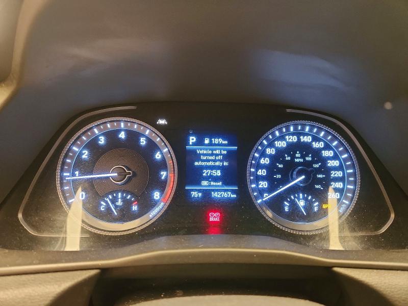 2021 Hyundai Sonata VIN 5NPEJ4J20MH072934 COPART salvage auction — FRONT END, ON - PERMIT NO BRAND - UNFIT, sold $8,100 on 2026-07-28 (photo 9)