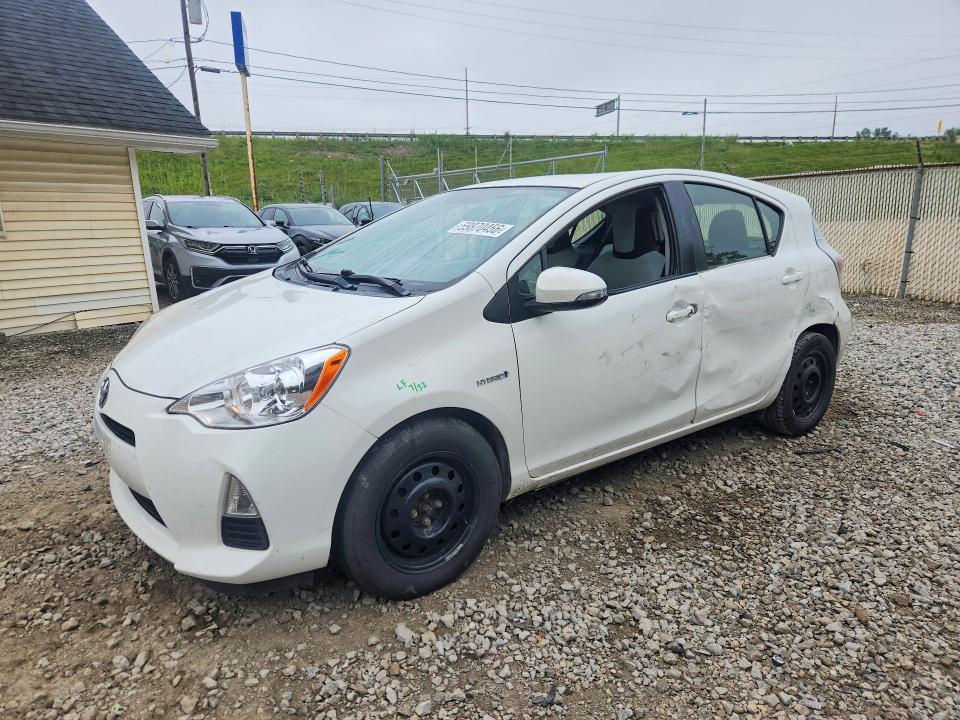 2014 Toyota Prius c VIN JTDKDTB33E1562465 COPART salvage auction — SIDE, Oh - Cert Of Title-Salvage, sold $1,400 on 2026-07-15 (photo 1)