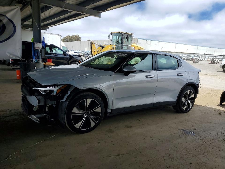 2023 Polestar 2 VIN YSMED3KA9PL127876 COPART salvage auction — REAR END, CA - CERTIFICATE OF TITLE, sold $3,850 on 2026-07-20 (photo 1)