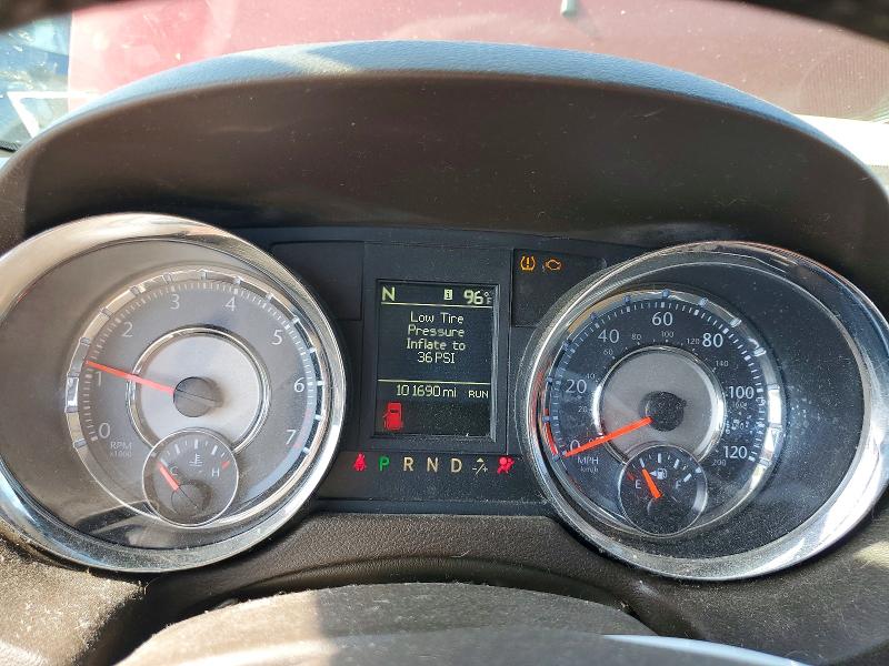 2016 Chrysler VIN 2C4RC1BG1GR294846 COPART salvage auction — FRONT END, Il - Salvage Certificate, sold $1,050 on 2026-07-31 (photo 9)