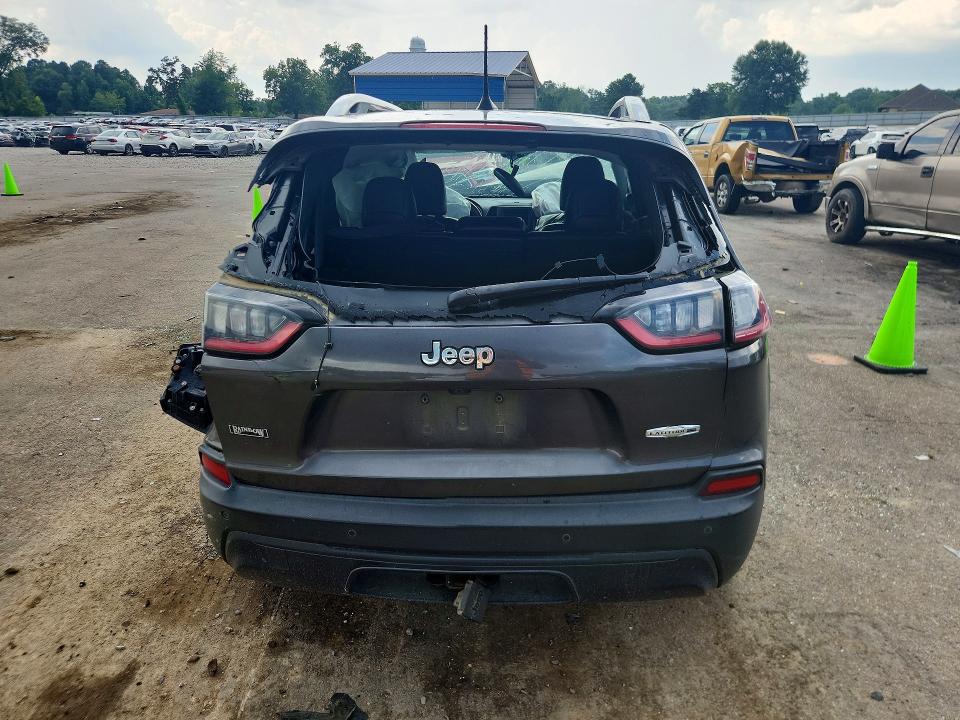 2021 Jeep Cherokee VIN 1C4PJLLB0MD116193 COPART salvage auction — FRONT END, Ms - Cert Of Title-Salvaged, sold $30 on 2026-07-31 (photo 6)