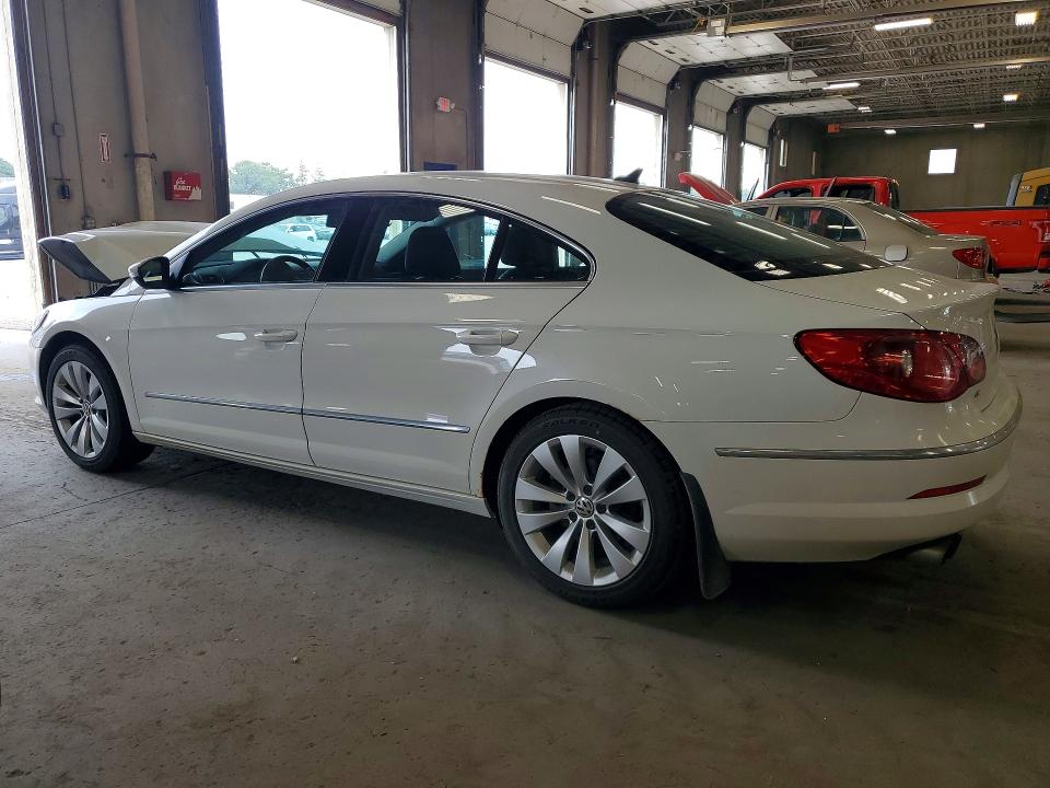 2012 Volkswagen Passat cc VIN WVWMP7AN1CE538696 COPART salvage auction — FRONT END, Mn - Parts Vehicle Bill Of Sale, sold $575 on 2026-08-11 (photo 2)