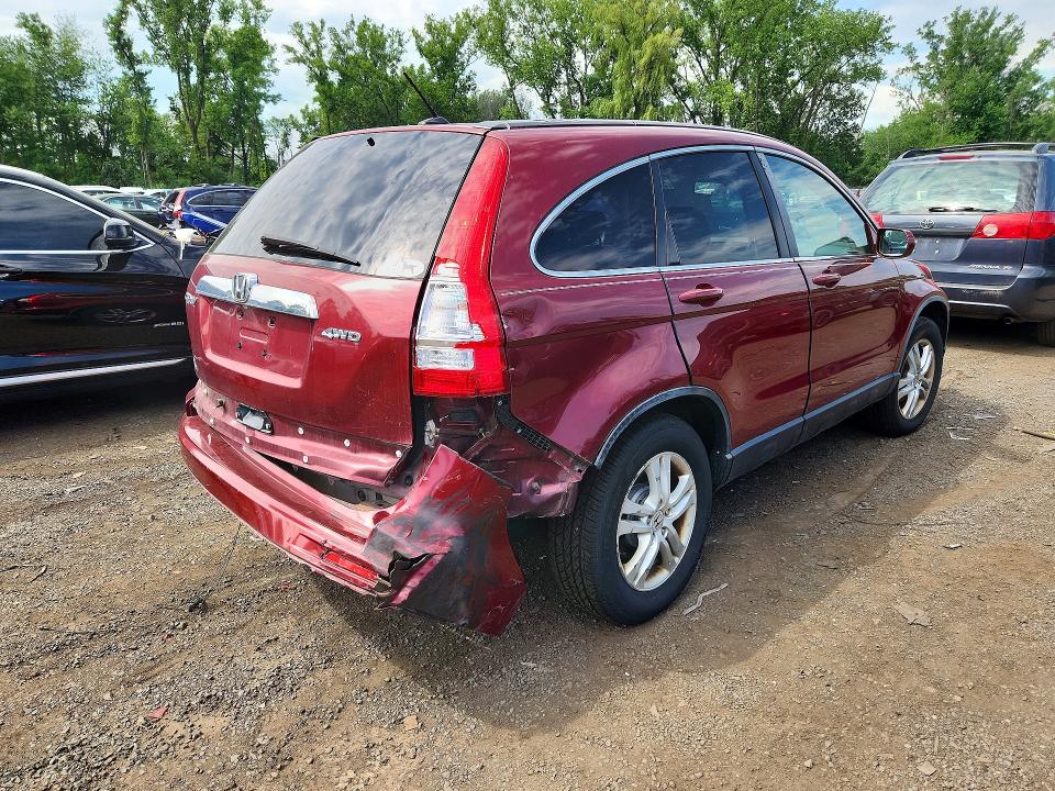 2011 Honda Cr-v VIN JHLRE4H77BC001975 COPART salvage auction — REAR END, CT - CERT OF TITLE-SALVAGE, sold $1,800 on 2026-07-17 (photo 3)