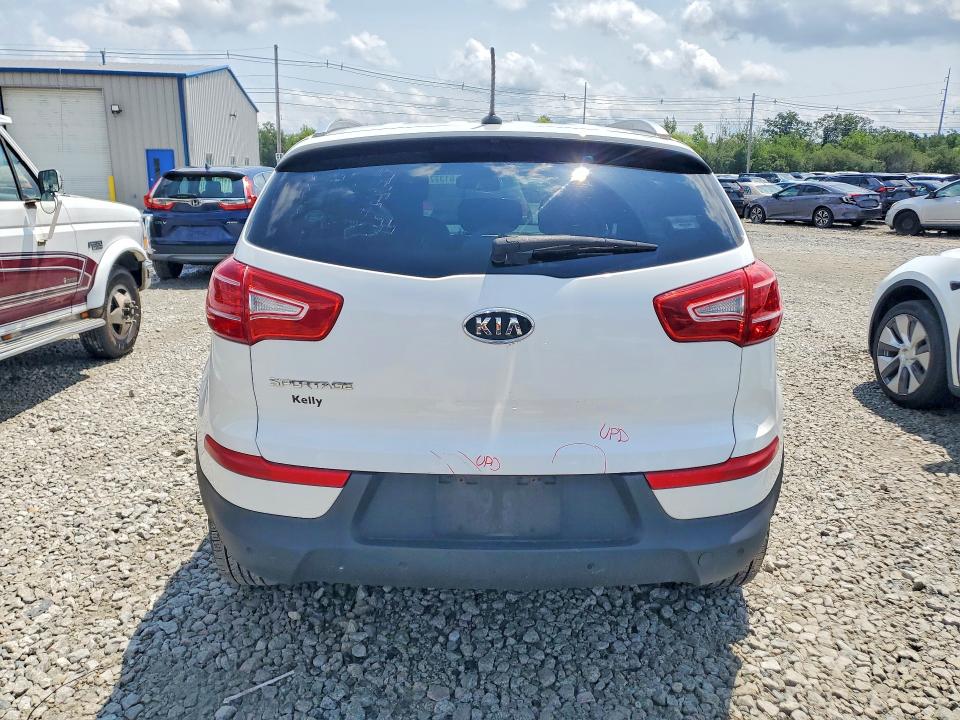 2012 Kia Sportage VIN KNDPB3A22C7333709 COPART salvage auction — FRONT END, Ma - Cert Of Title-Reconstrctd Coll, sold $1,800 on 2026-07-24 (photo 6)