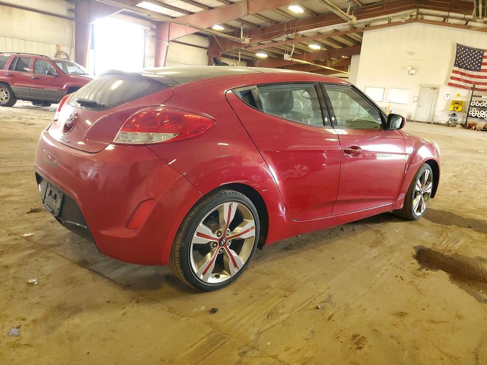 2013 Hyundai Veloster VIN KMHTC6AD7DU179463 COPART salvage auction — MINOR DENT/SCRATCHES, Mi - Dealer Only Clean Title, sold $625 on 2026-07-31 (photo 3)