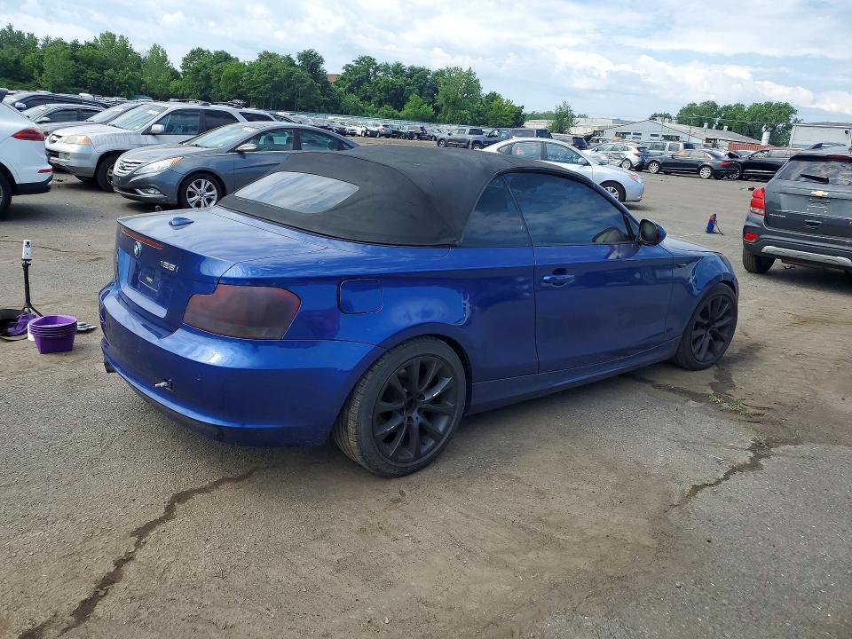 2012 BMW 1 series VIN WBAUN1C58CVH84113 COPART salvage auction — FRONT END, Ct - Cert Of Title-Salvage, sold $500 on 2026-07-24 (photo 3)