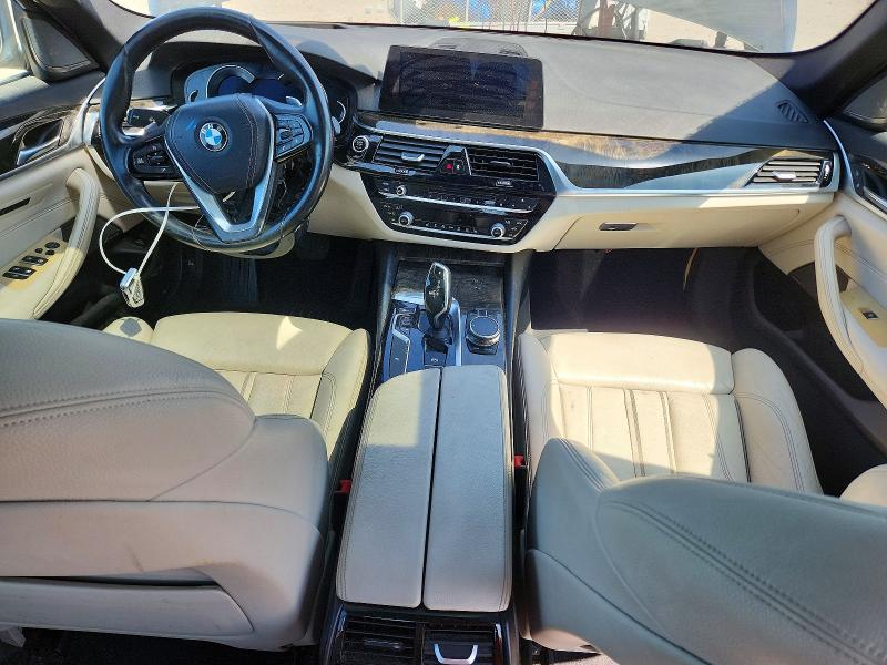 2018 BMW 5 series VIN WBAJE5C58JG918045 COPART salvage auction — MINOR DENT/SCRATCHES, MD - CERTIFICATE OF TITLE, sold $2,600 on 2026-07-28 (photo 8)