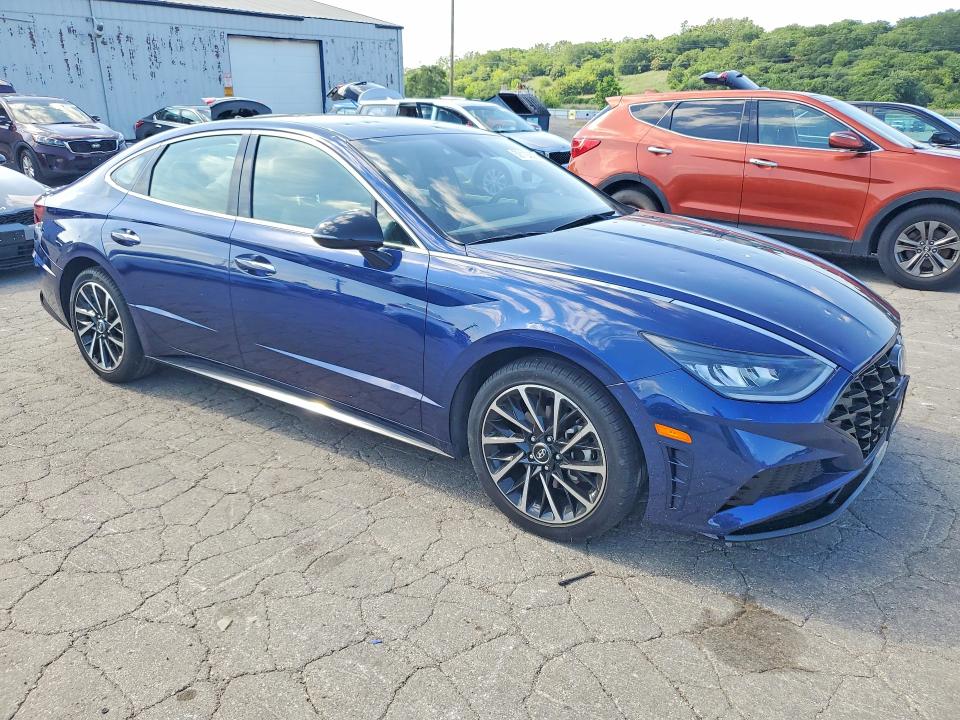 2020 Hyundai Sonata VIN 5NPEJ4J23LH040445 COPART salvage auction — HAIL, Il - Salvage Certificate, sold $250 on 2026-07-29 (photo 4)
