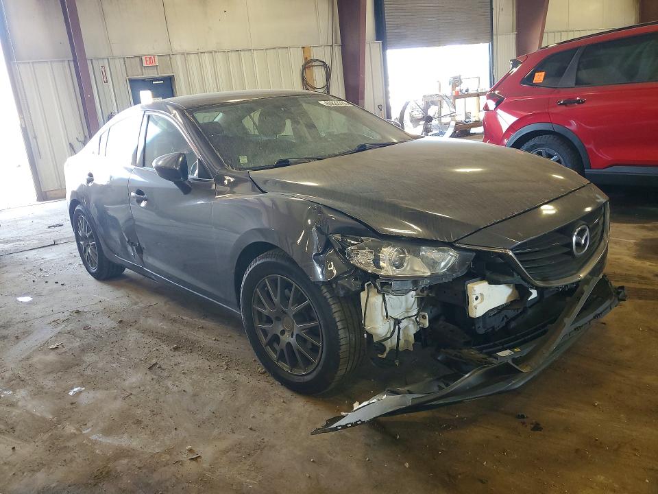2015 Mazda 6 VIN JM1GJ1U54F1214418 COPART salvage auction — FRONT END, MI - CERTIFICATE OF TITLE, sold $350 on 2026-07-31 (photo 4)