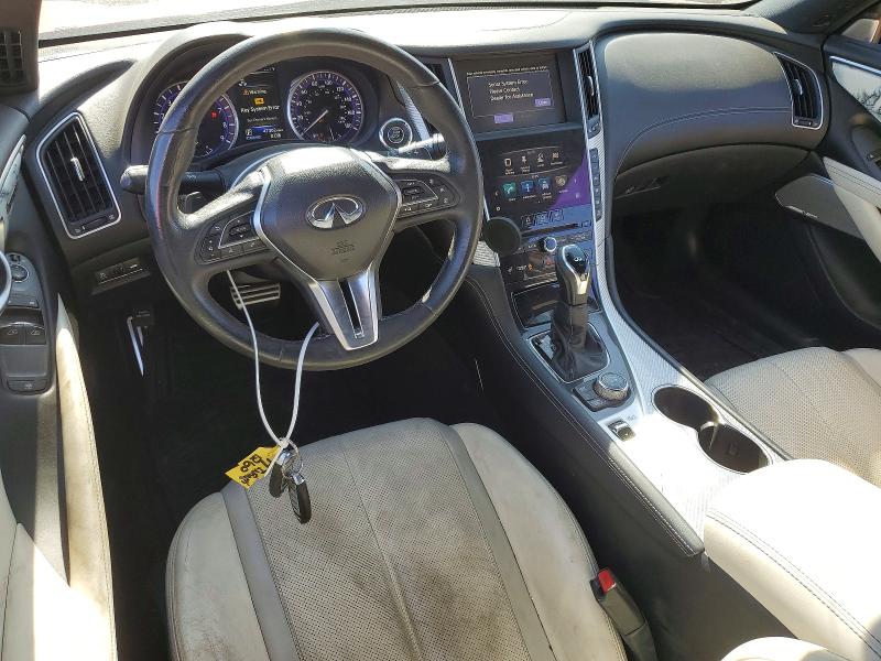 2017 Infiniti Q60 VIN JN1FV7EK2HM610746 COPART salvage auction — FRONT END, Wa - Bill Of Sale, sold $8,400 on 2026-07-14 (photo 8)