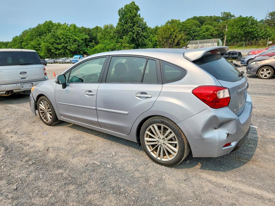 2013 Subaru Impreza VIN JF1GPAD60DH827251 COPART salvage auction — Burn Engine, PA - CERTIFICATE OF SALVAGE, sold $975 on 2026-07-20 (photo 2)