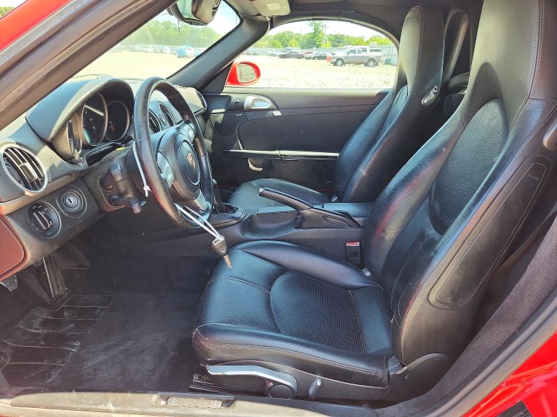 2005 Porsche Boxster VIN WP0CA29875U712990 COPART salvage auction — REAR END, NJ - CERT OF TITLE-SALVAGE (P), sold $3,750 on 2026-08-10 (photo 7)