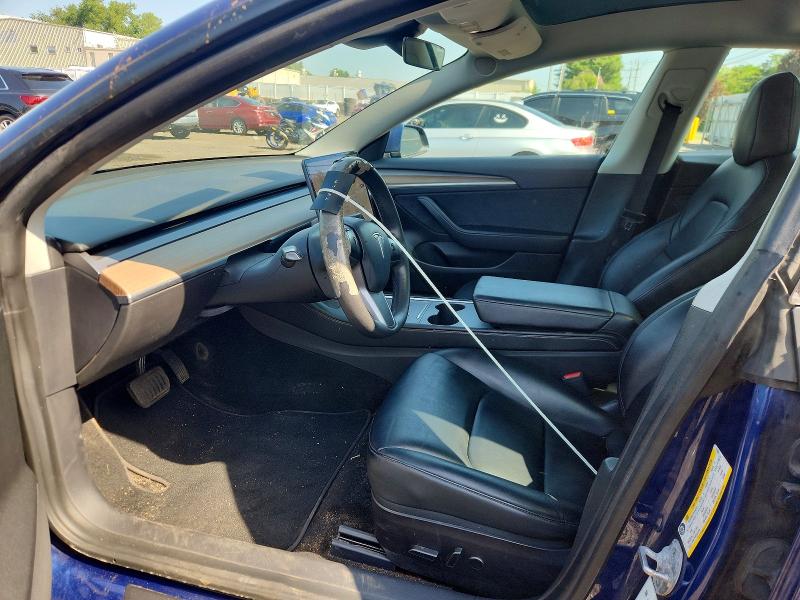 2022 Tesla VIN 5YJ3E1EB3NF119829 COPART salvage auction — FRONT END, Ct - Cert Of Title-Salvage, sold $5,600 on 2026-07-10 (photo 7)