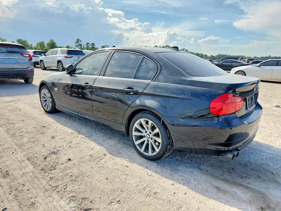 2011 BMW 3 series VIN WBAPK7C54BF086466 COPART salvage auction — UNDERCARRIAGE, TX - SALVAGE VEHICLE TITLE (P), sold $650 on 2026-07-10 (photo 2)