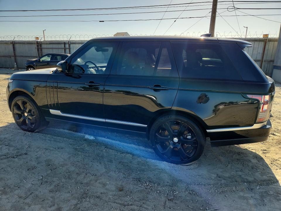 2017 Land rover RANGE ROVER VIN SALGS2FE2HA363583 COPART salvage auction — MINOR DENT/SCRATCHES, Salvage Title, sold $1,650 on 2026-07-27 (photo 2)