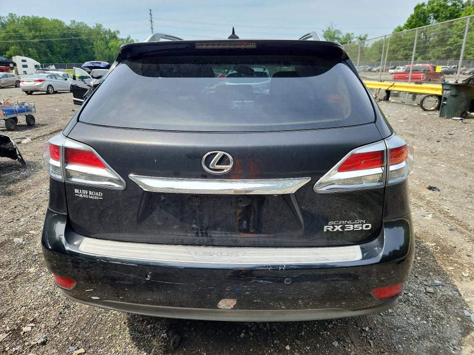 2013 Lexus Rx VIN JTJZK1BA5D2009068 COPART salvage auction — FRONT END, Md - Cert Of Salvage < 75% Damage, sold $275 on 2026-07-28 (photo 6)