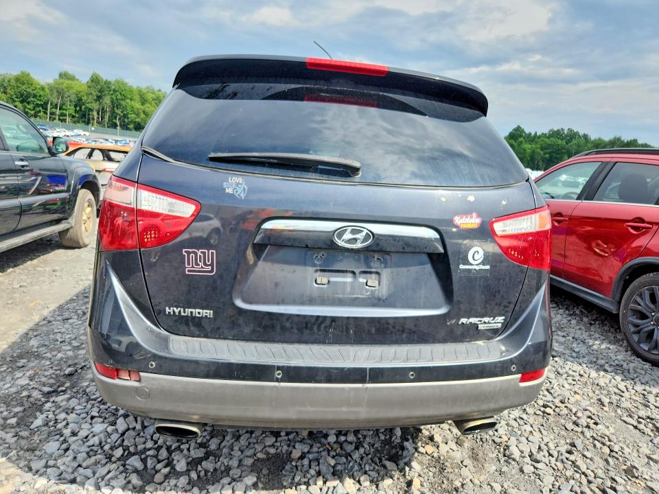 2007 Hyundai Veracruz VIN KM8NU73C47U020372 COPART salvage auction — FRONT END, PA - CERT OF TITLE, sold $800 on 2026-07-15 (photo 6)