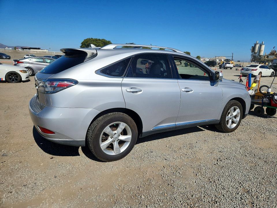 2011 Lexus Rx 350 VIN JTJZK1BA1B2003040 COPART salvage auction — FRONT END, CA - DIS/DLR/EXP ONLY CLEAN TITLE, sold $4,000 on 2026-07-17 (photo 3)