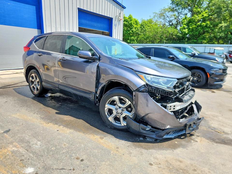 2019 Honda Cr-v VIN JHLRW2H81KX007645 COPART salvage auction — FRONT END, Nj - Cert Of Title-Salvage, sold $5,400 on 2026-07-28 (photo 4)