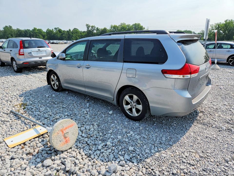 2014 Toyota Sienna VIN 5TDKK3DC2ES479678 COPART salvage auction — FRONT END, Oh - Cert Of Title-Salvage, sold $1,300 on 2026-07-31 (photo 2)