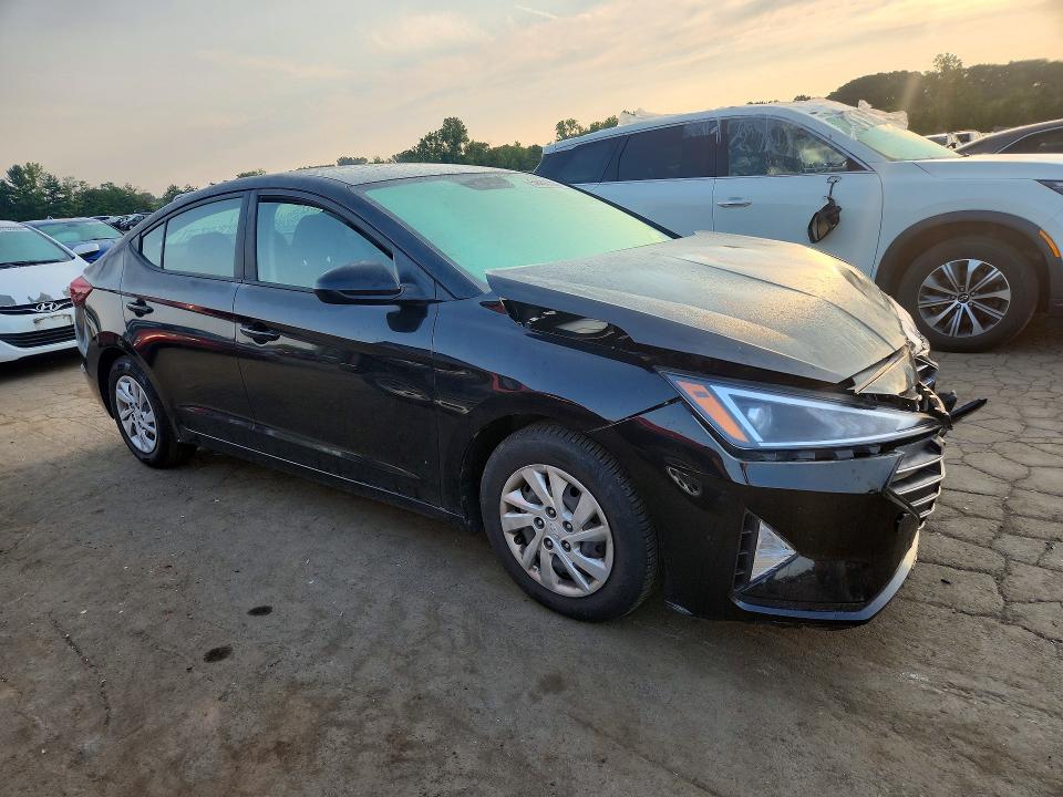 2019 Hyundai Elantra VIN KMHD74LF7KU854995 COPART salvage auction — FRONT END, Ct - Cert Of Title-Salvage, sold $1,800 on 2026-07-31 (photo 4)