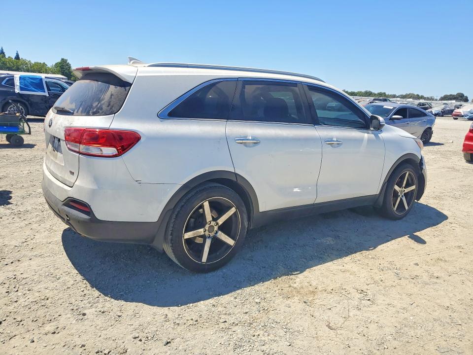 2016 Kia Sorento VIN 5XYPG4A3XGG035093 COPART salvage auction — FRONT END, Ca - Dis/Dlr/Exp App For Dup Clean, sold $950 on 2026-07-09 (photo 3)