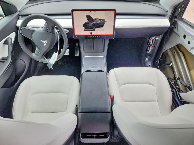 2022 Tesla Model y VIN 7SAYGDEF2NF467225 COPART salvage auction — FRONT END, Pa - Certificate Of Salvage, sold $8,900 on 2026-07-31 (photo 8)