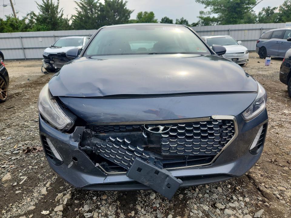 2018 Hyundai Elantra VIN KMHH35LE7JU012358 COPART salvage auction — FRONT END, Nj - Cert Of Title-Salvage, sold $600 on 2026-07-15 (photo 5)