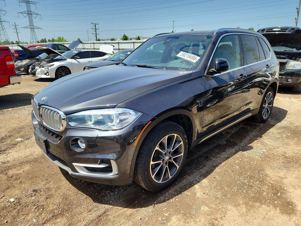 2017 BMW X5 VIN 5UXKR0C3XH0V77052 — COPART salvage auction photo