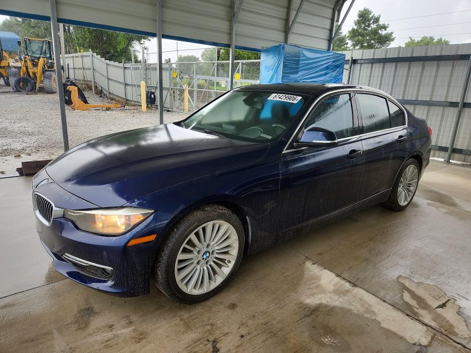 2012 BMW 3er VIN WBA3A5C50CF344022 COPART salvage auction — REAR END, Ar - Certificate Of Title, sold $30 on 2026-08-12 (photo 1)