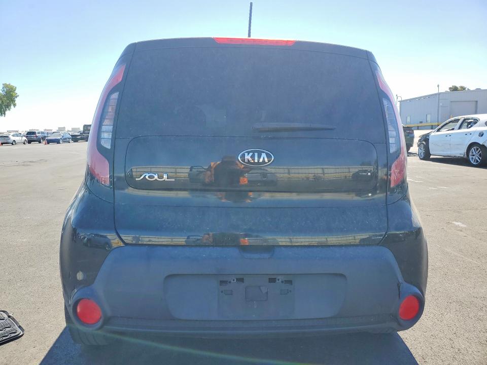 2016 Kia Soul VIN KNDJN2A21G7258322 COPART salvage auction — FRONT END, Ca - Salvage Certificate, sold $500 on 2026-07-27 (photo 6)