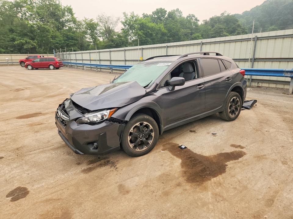 2021 Subaru Xv VIN JF2GTAEC2MH232459 COPART salvage auction — ROLLOVER, Pa - Certificate Of Salvage, sold $1,850 on 2026-08-27 (photo 1)