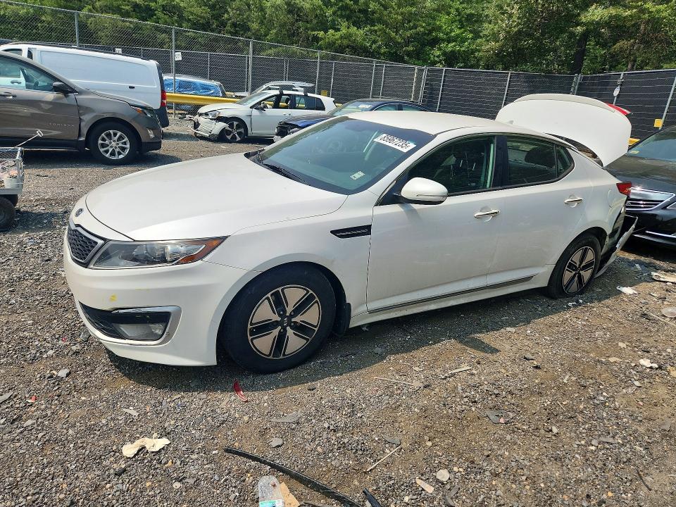2012 Kia Optima VIN KNAGM4AD7C5018043 COPART salvage auction — REAR END, Md - Cert Of Salvage > 75% Damage, sold $450 on 2026-07-31 (photo 1)