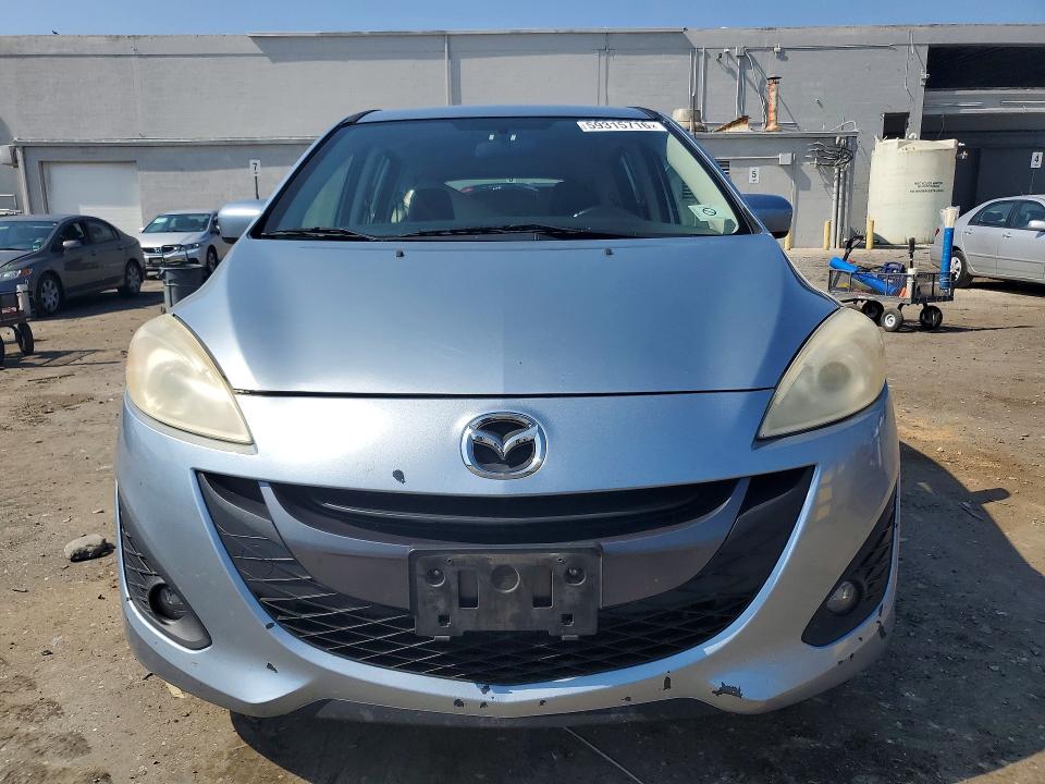 2012 Mazda 5 VIN JM1CW2CL9C0125726 COPART salvage auction — FRONT END, Va - Certificate Of Title, sold $500 on 2026-07-08 (photo 5)