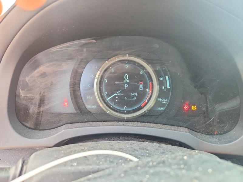 2014 Lexus Is VIN JTHCE1D24E5003296 COPART salvage auction — MECHANICAL, IL - CERTIFICATE OF TITLE, sold $3,000 on 2026-07-27 (photo 9)