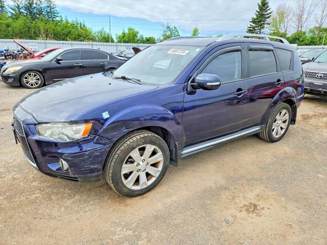 2010 Mitsubishi Outlander VIN JA4JT5AXXAZ606790 COPART salvage auction — FRONT END, ON - PERMIT NO BRAND - UNFIT, sold $375 on 2026-07-21 (photo 1)