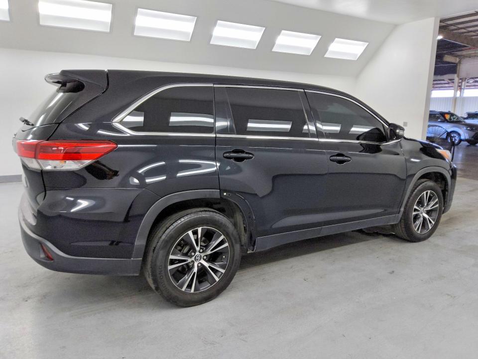 2019 Toyota Highlander VIN 5TDZARFH7KS056426 COPART salvage auction — FRONT END, Ca - Certificate Of Title, sold $2,750 on 2026-07-28 (photo 3)