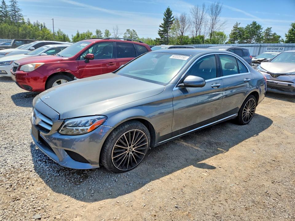 2020 Mercedes-benz C class VIN 55SWF8EB6LU330747 — COPART salvage auction photo