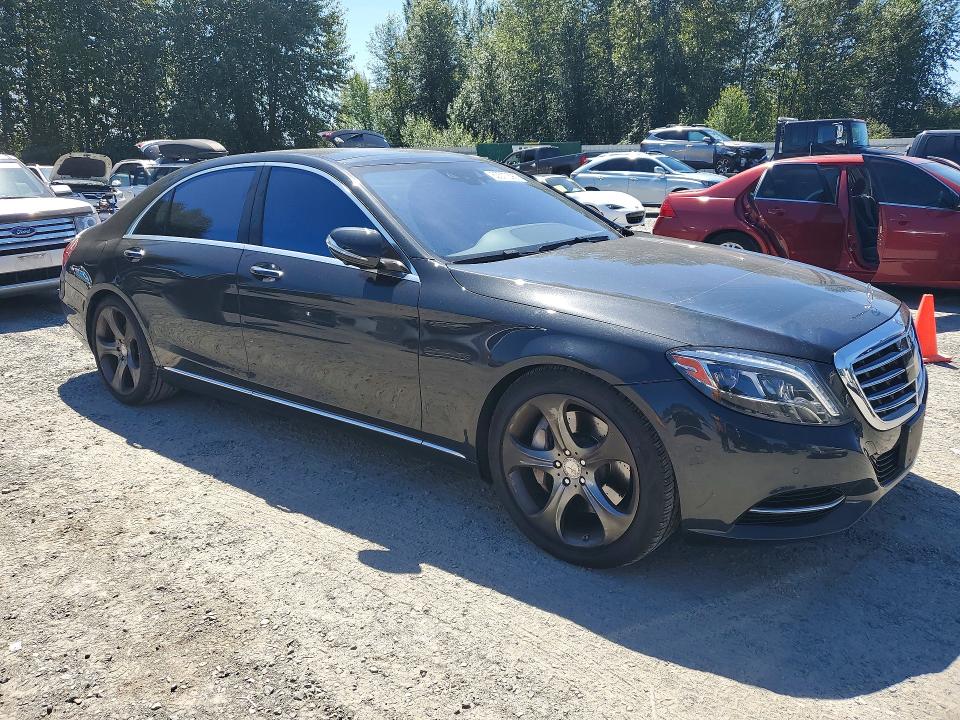 2015 Mercedes-benz S-klasse VIN WDDUG8CB0FA118275 COPART salvage auction — REAR END, Wa - Bill Of Sale, sold $7,200 on 2026-08-24 (photo 4)