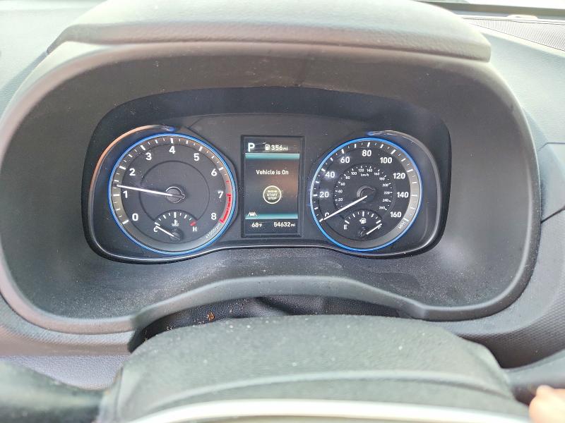 2021 Hyundai Kona VIN KM8K6CA51MU670413 COPART salvage auction — FRONT END, WA - BILL OF SALE, sold $4,750 on 2026-07-31 (photo 9)