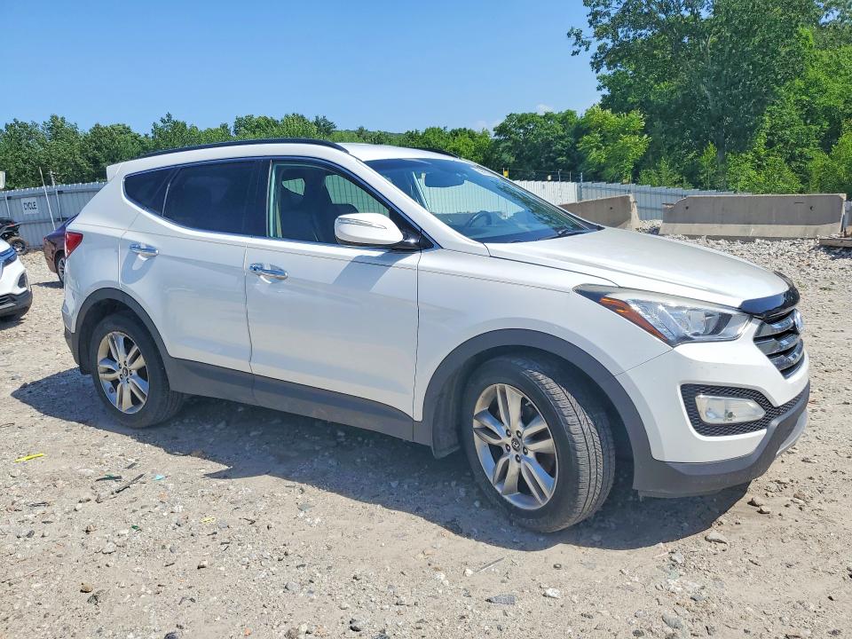 2013 Hyundai Santa fe VIN 5XYZUDLA4DG078207 COPART salvage auction — SIDE, Fl - Cert Of Title-Rebuilt, sold $450 on 2026-07-22 (photo 4)
