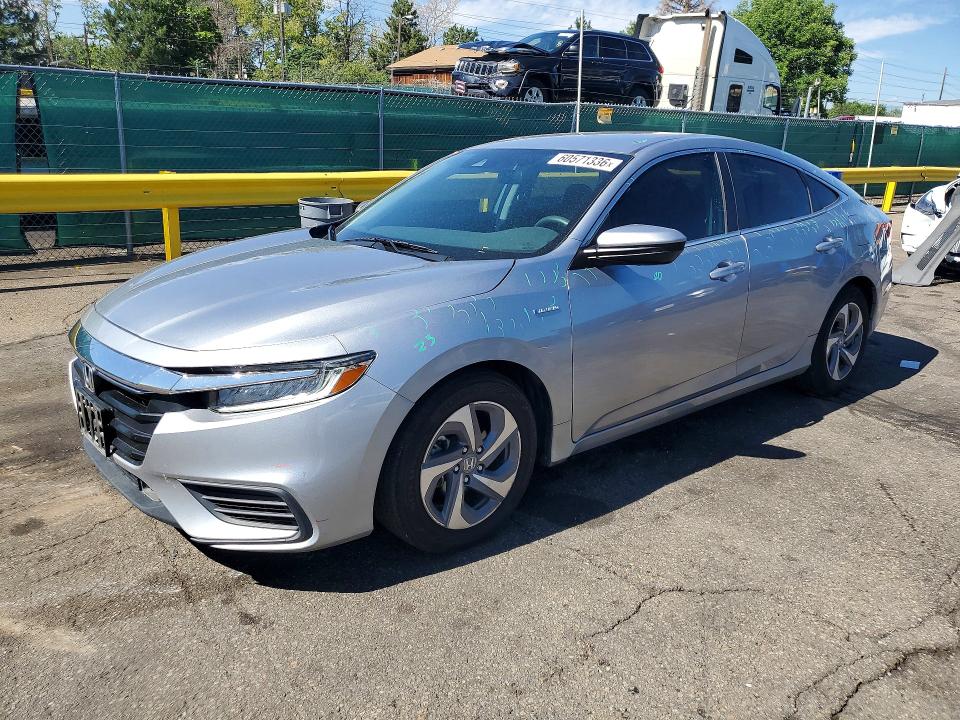 2020 Honda Insight VIN 19XZE4F57LE005601 — COPART salvage auction photo