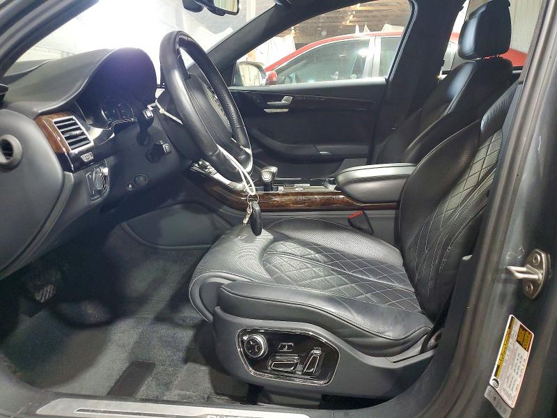 2016 Audi A8 VIN WAU43AFD3GN009262 COPART salvage auction — FRONT END, Salvage Title, sold $425 on 2026-07-21 (photo 7)