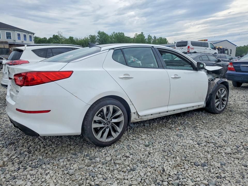 2015 Kia Optima VIN 5XXGR4A68FG432177 COPART salvage auction — FRONT END, Ma - Cert Of Title-Reconstrctd Coll, sold $575 on 2026-07-16 (photo 3)
